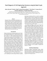 Research paper thumbnail of Fault Diagnosis of Civil Engineering Structures using the Bond Graph Approach