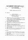 Research paper thumbnail of Giovanni Crisostomo. Omelie su Davide e Saul, traduzione e note di F.P. Barone, (Collana di Testi Patristici, 200), Città Nuova ed., Roma 2008. SCHEDE MEDIEVALI, vol. XLVII, 2009, p. 259-269, ISSN: 0392-5404