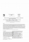 Research paper thumbnail of Thermal analysis and characterisation of cellulose grafted with acrylic monomers