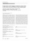 Research paper thumbnail of Evidence from acoustic imaging for submarine volcanic activity in 2012 off the west coast of El Hierro (Canary Islands, Spain)