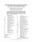 Research paper thumbnail of State-Dependent Riccati Equation Control of a Small Unmanned Helicopter