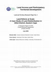 Research paper thumbnail of Land Access and Participatory Territorial Development