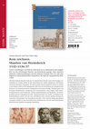 Research paper thumbnail of with Peter Seiler, Rom zeichnen. Maarten van Heemskerck 1532–1536/37, Berlin 2012 (Humboldt-Schriften zur Kunst- und Bildgeschichte, 8)