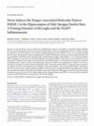 Research paper thumbnail of Stress induces the danger-associated molecular pattern HMGB-1 in the hippocampus of male Sprague Dawley rats: a priming stimulus of microglia and the NLRP3 inflammasome