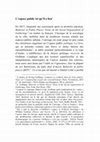 Research paper thumbnail of L'espace public tel qu'il a lieu (Revue française de science politique 2016)