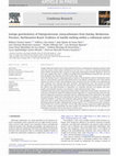 Research paper thumbnail of Isotope geochemistry of Paleoproterozoic metacarbonates from Itatuba, Borborema Province, Northeastern Brazil: Evidence of marble melting within a collisional suture