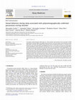 Research paper thumbnail of Sexual behaviors during sleep associated with polysomnographically confirmed parasomnia overlap disorder