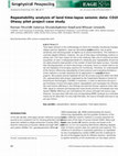 Research paper thumbnail of Repeatability analysis of land time-lapse seismic data: CO2CRC Otway pilot project case study