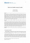 Research paper thumbnail of Gianluca Pisanu, Padre Luca Cubeddu: un poeta d'Arcadia