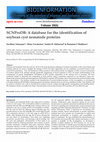 Research paper thumbnail of SCNProDB: A database for the identification of soybean cyst nematode proteins