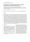 Research paper thumbnail of Characterization of a single soybean cDNA encoding cytosolic and glyoxysomal isozymes of aspartate aminotransferase