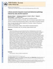 Research paper thumbnail of Lithium prevents long-term neural and behavioral pathology induced by early alcohol exposure