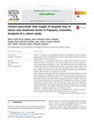 Research paper thumbnail of Factors associated with length of hospital stay in minor and moderate burns at Popayan, Colombia. Analysis of a cohort study