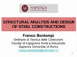 Research paper thumbnail of STRUCTURAL ANALYSIS AND DESIGN OF STEEL CONSTRUCTIONS