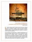 Research paper thumbnail of Una mirada a la abstracción, a propósito de las obras de Alvaro Blancarte