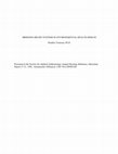 Research paper thumbnail of BRIDGING BELIEF SYSTEMS IN ENVIRONMENTAL HEALTH DEBATE