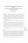 Research paper thumbnail of Hitit-Kaška İlişkilerinde Yanıtı Aranan Bazı Sorular, Some Questiones of Required Response About Hittite-Kaška Relations