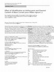 Research paper thumbnail of Effect of Ultrafiltration on Anthocyanin and Flavonol Content of Black Currant Juice (Ribes nigrum L.)