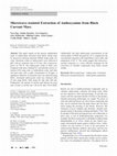 Research paper thumbnail of Microwave-Assisted Extraction of Anthocyanins from Black Currant Marc