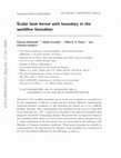 Research paper thumbnail of Scalar heat kernel with boundary in the worldline formalism