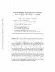 Research paper thumbnail of Euler-Heisenberg lagrangians and asymptotic analysis in 1+1 QED. Part I: two-loop