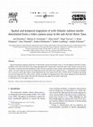 Research paper thumbnail of Spatial and temporal migration of wild Atlantic salmon smolts determined from a video camera array in the sub-Arctic River Tana