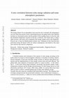 Research paper thumbnail of A new correlation between solar energy radiation and some atmospheric parameters