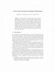 Research paper thumbnail of Active and Concurrent Topology Maintenance