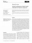 Research paper thumbnail of Wanted: pathogenesis-related marker molecules for Fusarium oxysporum