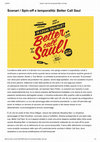 Research paper thumbnail of Spin-off e temporalità: Better Call Saul