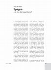 Research paper thumbnail of Spagna: è la fine del bipartitismo? (Rivista Il Mulino 1/16)