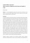 Research paper thumbnail of Gendered Military Operations? Military missions in Afghanistan and the Democratic Republic of Congo