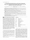 Research paper thumbnail of Calcium Regulating Hormones and Serum Calcium and Magnesium Concentrations in Septic and Critically Ill Foals and their Association with Survival