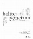 Research paper thumbnail of Standardizasyon ve Kalite Yönetimi