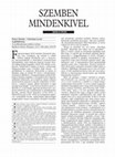 Research paper thumbnail of Testen belül és kívül [Borgos Anna: Nemek között. Nőtörténet, szexualitástörténet.  Noran Libro, Budapest, 2013.].