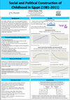 Research paper thumbnail of Research Poster “The social and political construction of childhood in Egypt (1981-2011)”, at the workshop Exploring Childhood Studies in the Global South. 2016. University of Sheffield. UK