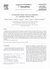 Research paper thumbnail of Groundwater nitrate following installation of a vegetated riparian buffer