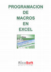 Research paper thumbnail of Curso de Programación de Macros en Excel fack