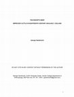 Research paper thumbnail of THE BISHOP'S BEEF IMPROVED CATTLE IN EIGHTEENTH CENTURY SKÁLHOLT, ICELAND George Hambrecht DO NOT CITE IN ANY CONTEXT WITHOUT PERMISSION OF THE AUTHOR