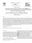 Research paper thumbnail of Transient forebrain ischemia effects interaction of Src, FAK, and PYK2 with the NR2B subunit of N-methyl-d-aspartate receptor in gerbil hippocampus