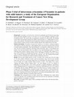 Research paper thumbnail of Phase I trial of intravenous aviscumine (rViscumin) in patients with solid tumors: a study of the European Organization for Research and Treatment of Cancer New Drug Development Group