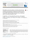 Research paper thumbnail of Brostallicin versus doxorubicin as first-line chemotherapy in patients with advanced or metastatic soft tissue sarcoma: An European Organisation for Research and Treatment of Cancer Soft Tissue and Bone Sarcoma Group randomised phase II and pharmacogenetic study