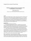 Research paper thumbnail of Challenges in Applying Social Science Knowledge in Public Health: Interdisciplinarity and Social Identity