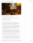 Research paper thumbnail of Teachers 'remix' Frankenstein in summer performance