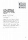 Research paper thumbnail of A case of degraded GPS performance during a short-term ionospheric disturbance in Northern Adriatic