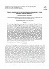 Research paper thumbnail of Genetic Analysis of Pre-Harvest Sprouting Resistance in Wheat Cultivars (Triticum aestivum L.)