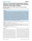 Research paper thumbnail of Presence of Terminal EPIYA Phosphorylation Motifs in Helicobacter pylori CagA Contributes to IL-8 Secretion, Irrespective of the Number of Repeats