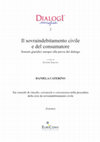 Research paper thumbnail of [ITALY] Sui concetti di rimedio, estraneità e convenienza [and] sovraindebitamento [Daniela Caterino]