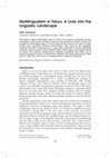 Research paper thumbnail of Multilingualism in Tokyo: A Look into the Linguistic Landscape