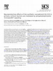 Research paper thumbnail of Neuroprotective effects of the synthetic cannabinoid HU-210 in primary cortical neurons are mediated by phosphatidylinositol 3-kinase/AKT signaling